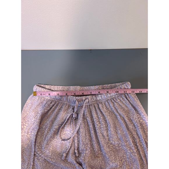 Elizabeth & Nicole Pajama set size S lavendar button top long pants - Picture 11 of 11